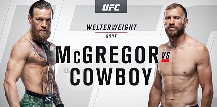 UFC Mcgregor vs Cowboy