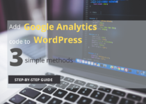 Add Google Analytics code to WordPress - Header image main 1