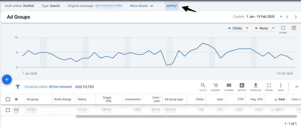 Google Ad Groups Experiment - AB testing in AdWords