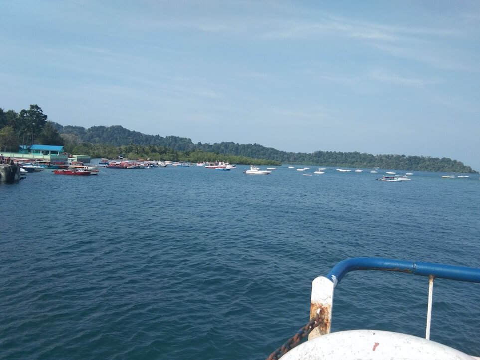 Havelock island jetty view