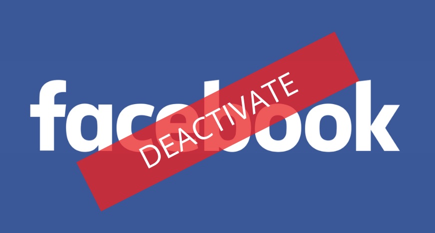 How to deactivate Facebook account