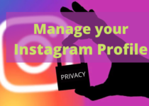 Manage your Instagram profile - Header