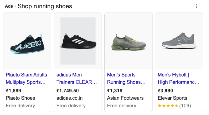 Google Search Ad - Shopping Ad